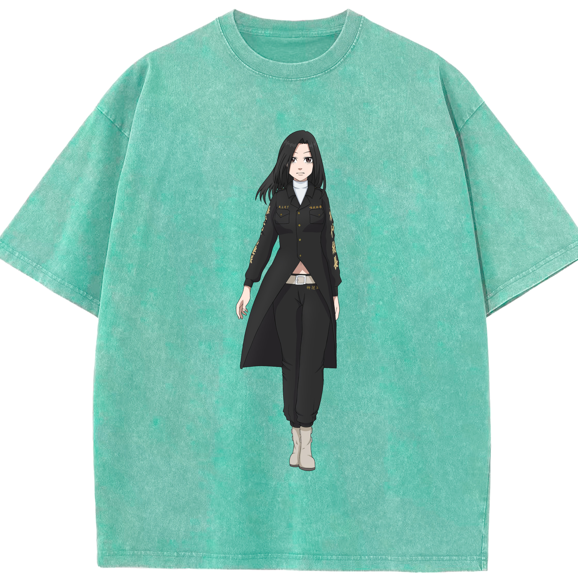 （画像用） 東京リベンジャーズ Tokyo Revengers 綿100% ヴィンテージ風 半袖Tシャツ（フロントプリント）